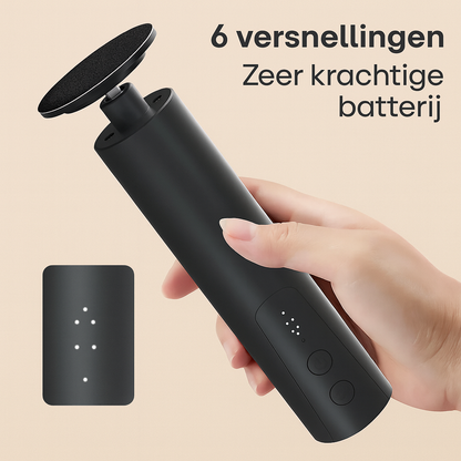 Elektrische Voetvijl – Complete Pedicureset met Vervangbare Schuurrollen